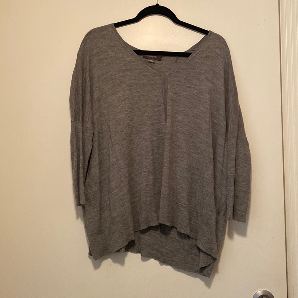 Christopher Fischer sz M cashmere grey sweater
